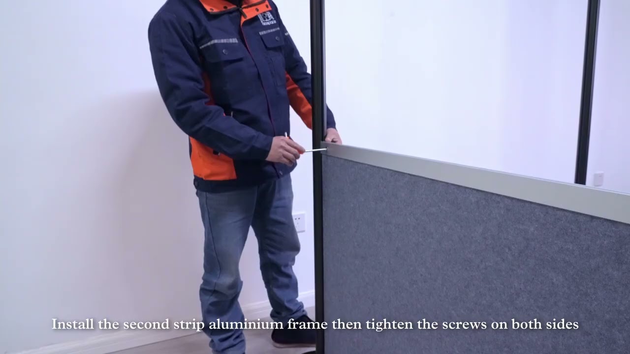 MODULAR WALL SYSTEM INSTALLATION