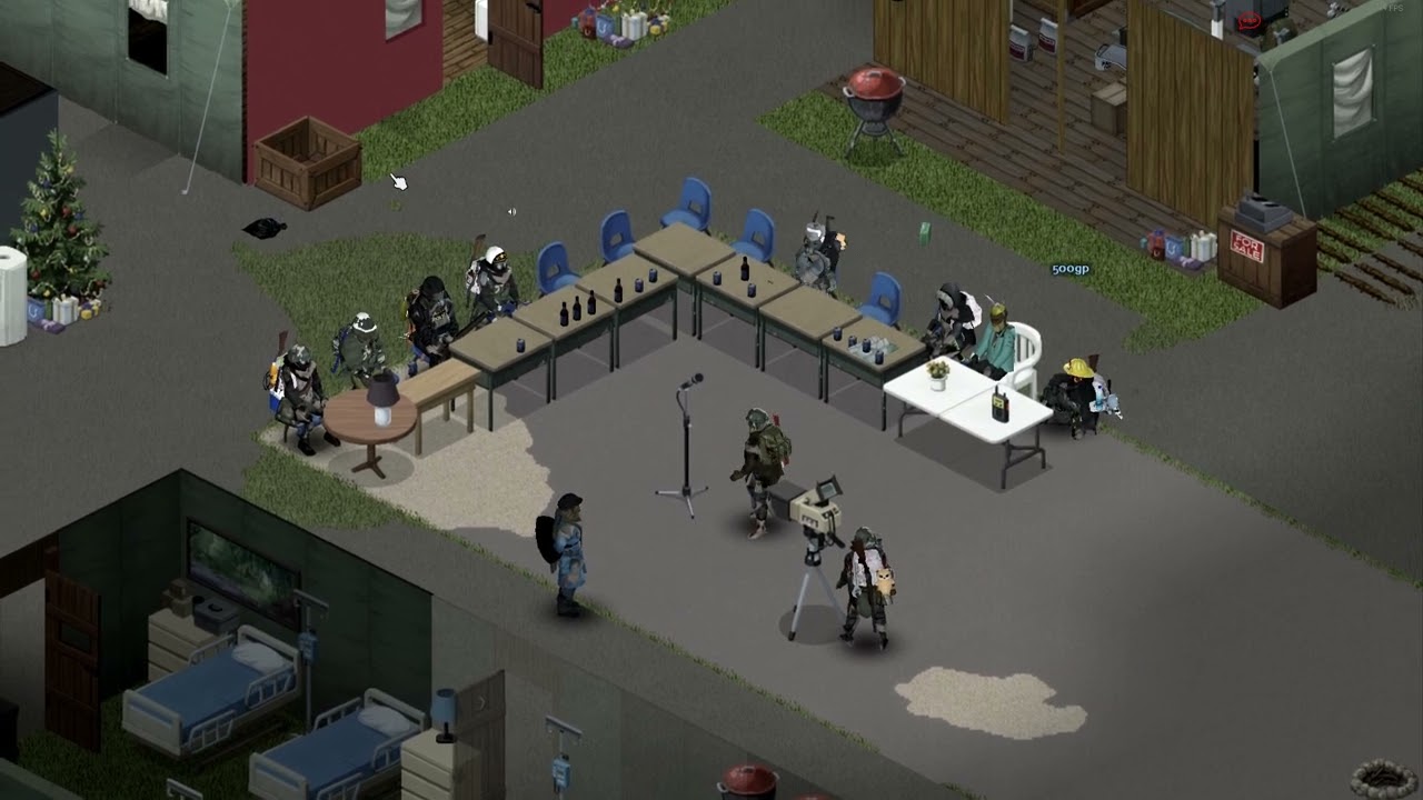 Cuộc họp về trật tự thành phố Muldraugh - Project Zomboid Vietnam