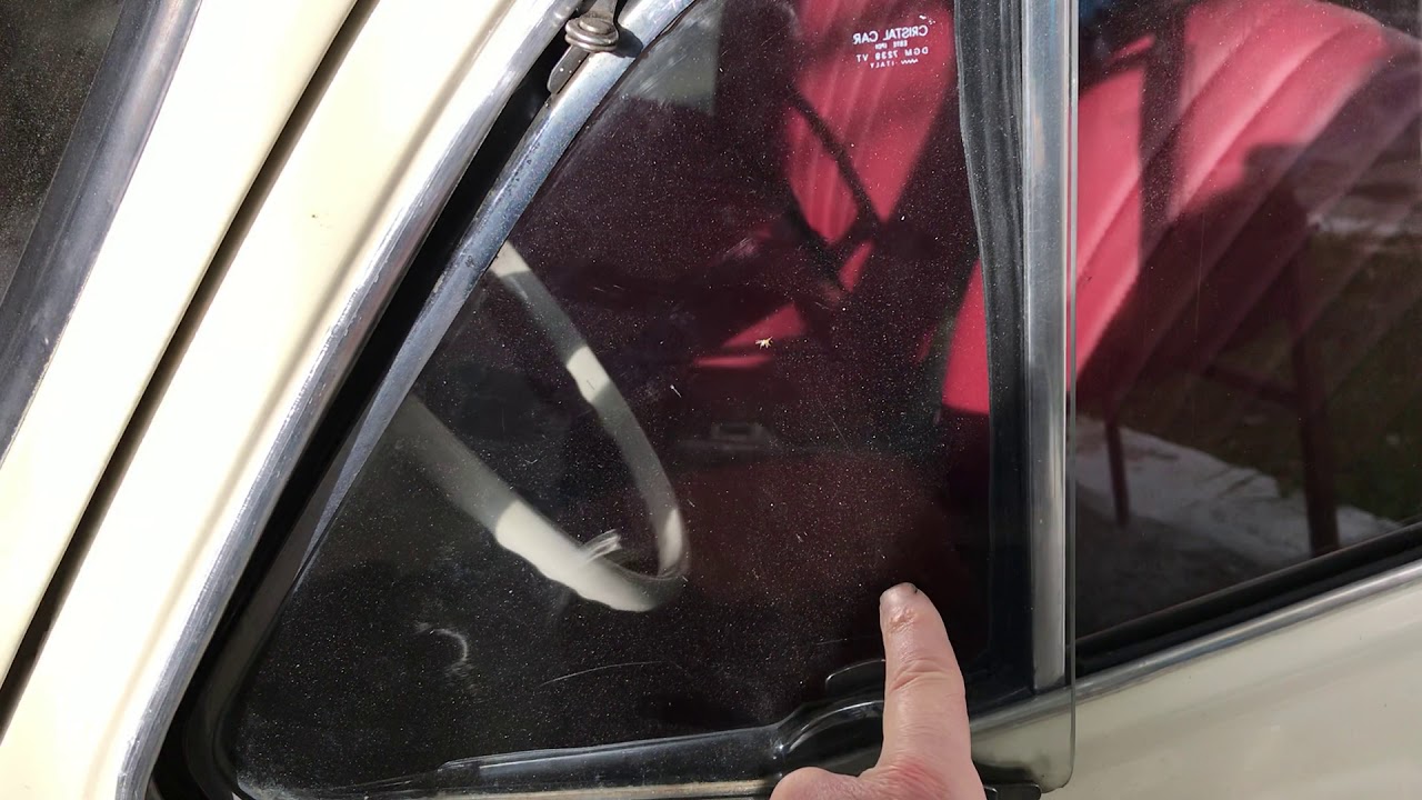 Classic Fiat 500 How to replace the quarter door window's rubber seal