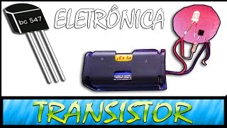 Transistor ! FUNCIONAMENTO+EXPLICAÇÃO+PRATICA ( AULA GRÁTIS )