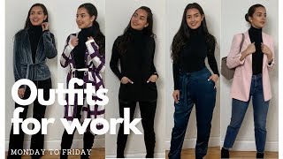 5 Stylish Outfits for Work | How to Style A Black Turtleneck | Winter 2018
