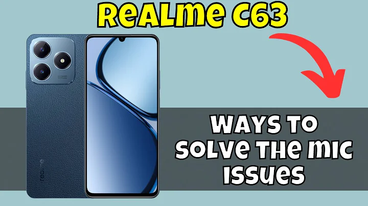 Mic not working Realme C63 || How to set mic issues || Ways to solve the mic issues