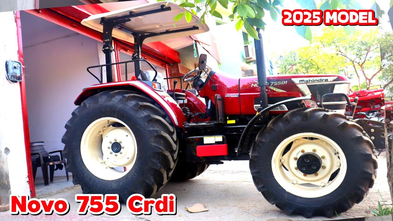 Mahindra Novo 755 Di 4wd Crdi (15+15 Speeds) PP iPTO Digi-Sanse New Model 2025🔥| Full Features✅️