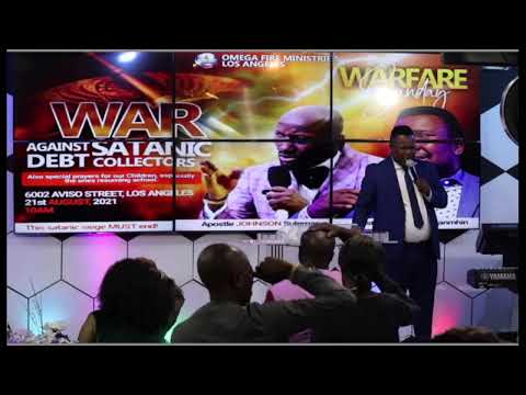 Omega Fire Ministries, Los Angeles: War Against Satanic Debt Collectors