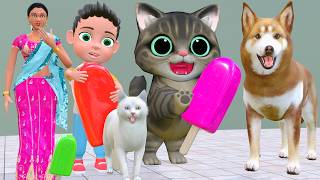 गर्मी मे आइसक्रीम | Ice Cream Cartoon | Chintu cartoon | pagal beta | comedy video | cs bisht vines