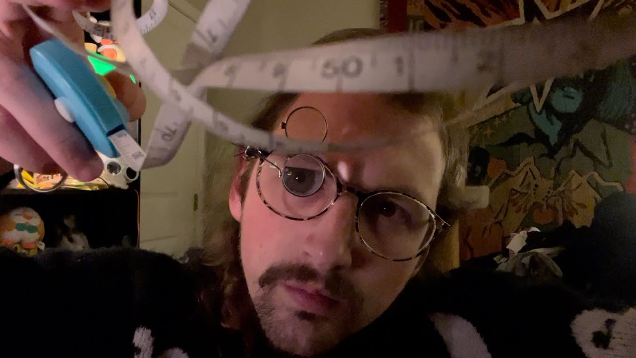 ASMR Measuring and Marking Your Face In Detail Roleplay (Full Version)