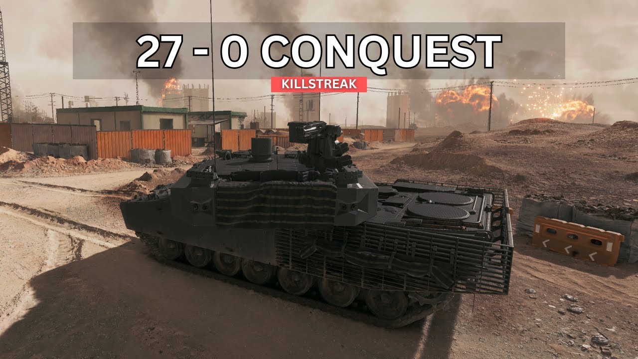 27 Kills, 0 Deaths — Bradley Dominance | Battlefield 6