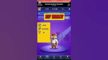 Hamster kombat daily cipher code today 27 may I hamster kombat may 27 #ciphercodes #hamsterkombat