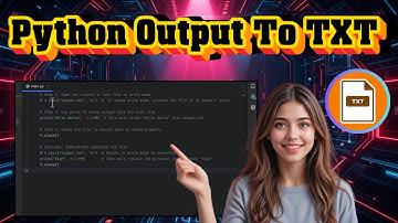 Python-uitvoer converteren naar een TXT-bestand | Afdrukresultaten opslaan (2025)
