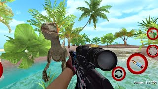 Dinosaur Hunter Games 2021 _ Dino Bloody Island Android Gameplay #6 screenshot 1