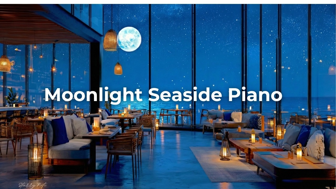 [1 Hour Work BGM] Deep Blue Night Lounge | Chill Lo-Fi Beats