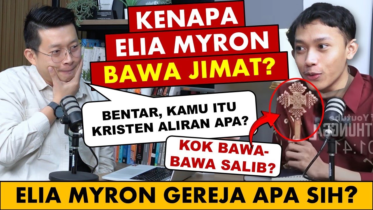 🔴 FAKTA Jimat Salib Elia Myron, Aliran Kristen apakah ini? feat. @tigaharichanel ​