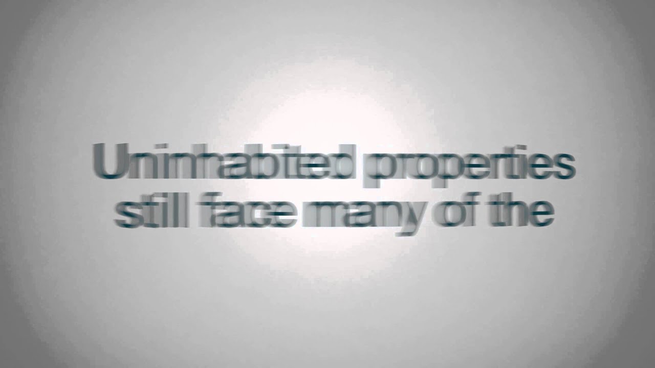 Unoccupied Dwelling Insurance YouTube