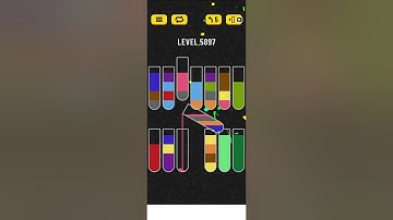 water sort puzzle level 5897