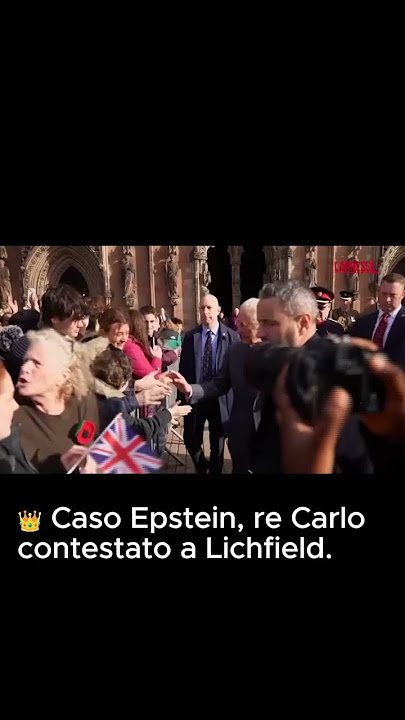 👑 Epstein case, King Charles challenged in Lichfield. #lapresse