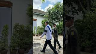 อดีตนายกฯเศรษฐา ทวีสิน เฝ้ารับเสด็จ พระบาทสมเด็จพระเจ้าอยู่หัว และสมเด็จพระนางเจ้าฯ พระบรมราชินี