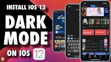 GET IOS 13 DARK MODE ON IOS 11/12 NOW! HOW TO INSTALL DARK MODE VIA SILEO!