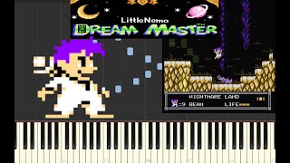 Little Nemo Dream Master (NES) - Dream 8 'Nightmare Land' [Piano Cover Synthesia Tutorial]