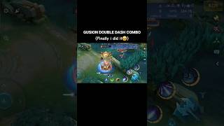 Double Dash Combo 😍 #mobilelegends #edit #mlbb #mlb #gusion #gusiontutorial #gusioncombo #ml #shorts