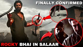 K.G.F Rocky in SALAAR Trailer 2 ⋮ SALAAR Release Trailer Breakdown & Hidden Details