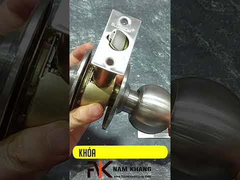 Kh&oacute;a tay nắm tr&ograve;n dạng c&ograve; d&agrave;i NK430BLS-INOX