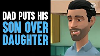 Dad Prioritizes Son Over Daughter, Wife Teaches Him A Good Lesson | Dhar Mann Animations