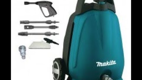 Đánh giá máy xịt áp lực cao makita hw102