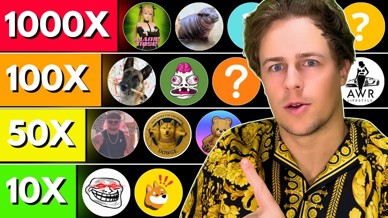 THE OFFICIAL MEMECOIN TIER LIST FOR 2025 - YouTube