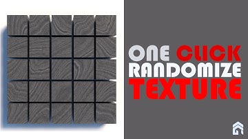 Sketchup Randomize Texture
