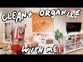 CLEAN + ORGANIZE MY COLLEGE APARTMENT WITH ME 2022!