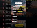English Iyo Somali #ingiriis #somali