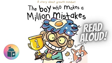 👦🏆The Boy Who Makes a Million Mistakes - Growth Mindset - Read Aloud - Brenda Li