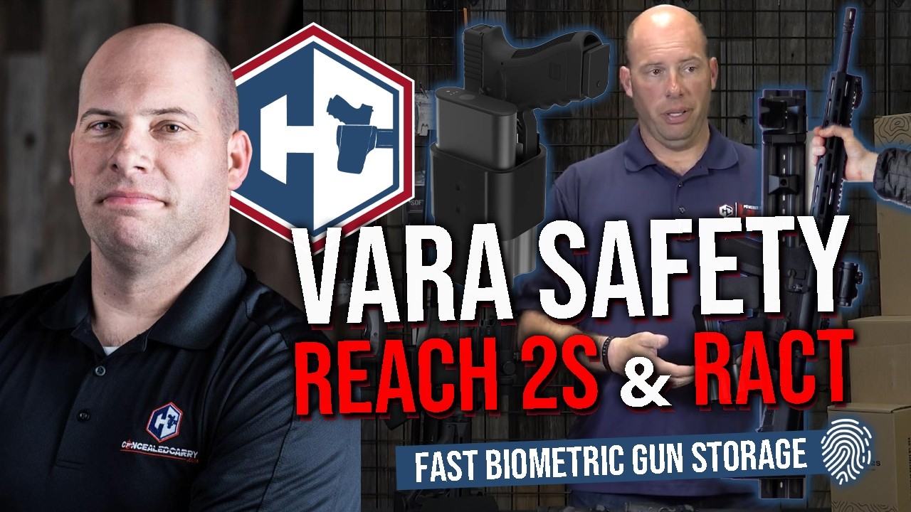 Vara Safety Reach 2S & RACT Review: Fast Biometric Gun Storage for Home and Vehicle