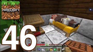 Minecraft: Pocket Edition Part 46 - Gameplay Walkthrough - Librarian (Android,iOS)