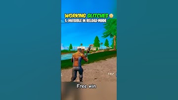 glitches to get free win in reload #fortnite #reload #shorts #glitch