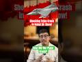 Tejas Crash Dubai Air Show What Is ‘Negative G’ Maneuver Reason Behind Tejas Crash? #shorts #upsc