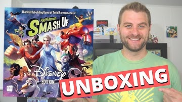 Smash Up Disney Edition Unboxing