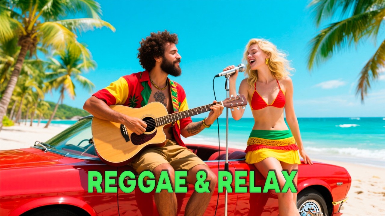 🌴 Sunset Island Chill – Relaxing Reggae Waves for Positive Energy