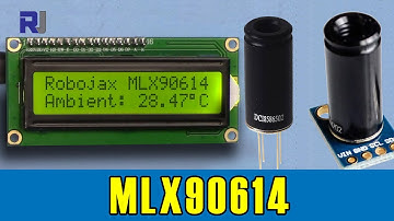 Non-Contact Thermometer Infrared Sensor MLX90614 with LCD - RJT328