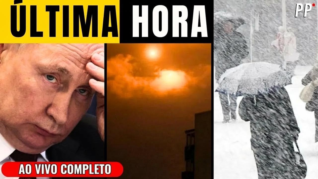 URGENTE: Dizem que 90 drones atacaram a casa de Putin | Grandes blecautes nos EUA