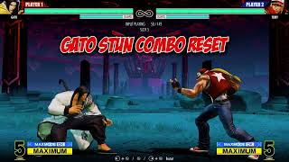 【KOF 15】Gato Full Stun Reset Combo screenshot 4