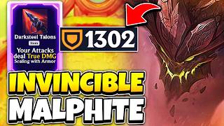 1302 Armor Malphite is basically immune to damage (97% DAMAGE REDUCTION)