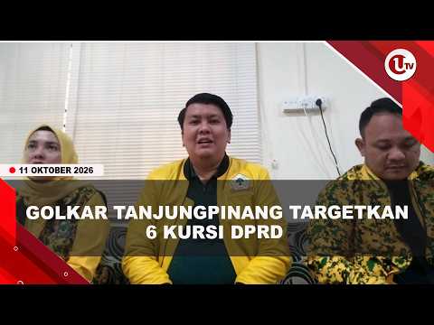 GOLKAR TANJUNGPINANG TARGETKAN 6 KURSI DAN POSISI KETUA DPRD DI PEMILU 2029 | U-NEWS