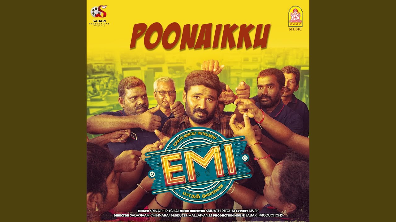 Watch Poonaikku (From "EMI") on YouTube
