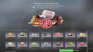 Unboxing Three Perfect World Stick Capsules And Crafting Skins, Inventory Adu