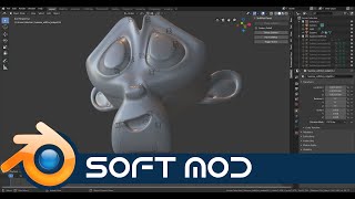 Soft mod add on for blender screenshot 3