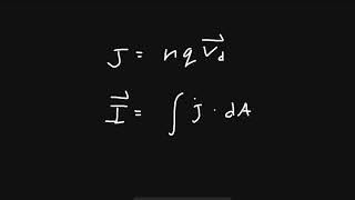 Electric Current, Drift Velocity, and Current Charge Density