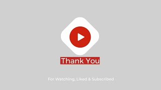 Thank For Watching Outro (62) No Copyright