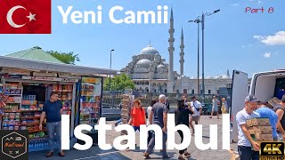 Istanbul, Turkey 4k Walking Tour 2025 | Yeni Camii | Historic City Walk #travel  #turkey #walking