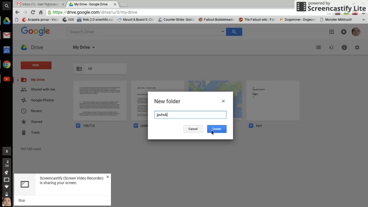 How move google docs to a new account. - YouTube